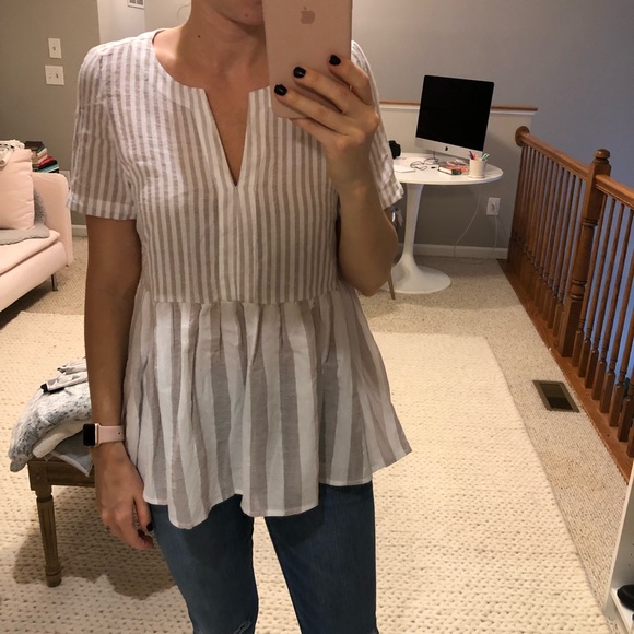Anthropologie Tops - Anthropologie Striped Blouse